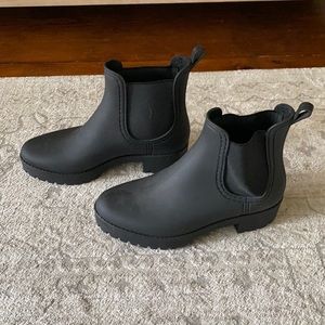 Jeffrey Campbell Cloudy platform rain boots- practically new